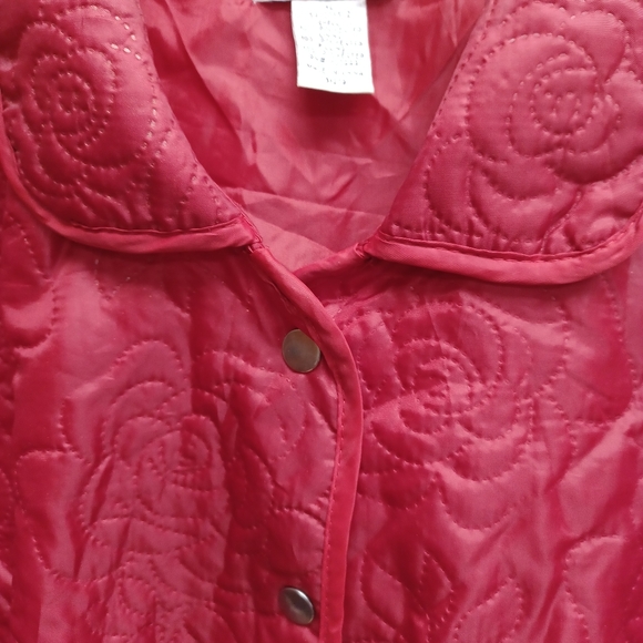 Quilted floral design jacket - XL - Picture 3 of 9